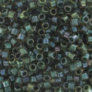 Miyuki Delica 11/0 DB0273 -  Forest Green Lined Topaz AB x8g|raw }}