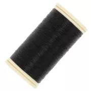 Fil à broder Au Chinois Metallic n°40 - Noir (170) x100m
