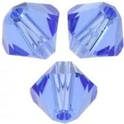 Toupies en cristal PureCrystal 5328 4 mm Sapphire x50