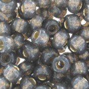 Rocaille Miyuki Duracoat 8/0 4251 - Dyed Smoke Gray Silverline x8g