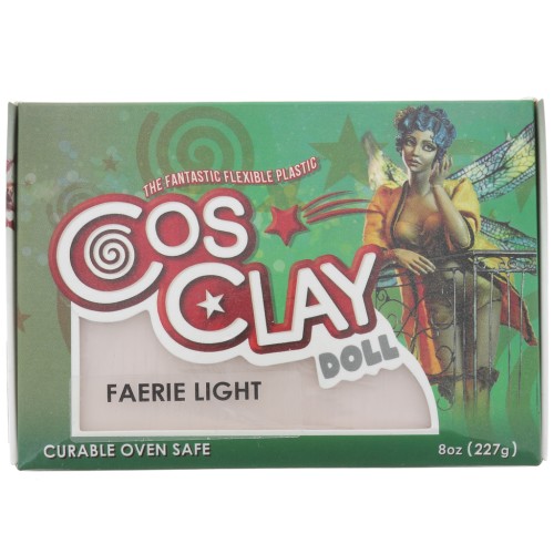 Pâte polymère Cosclay Doll - Soft - Faerie Light x227g