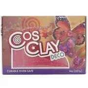 Pâte polymère Cosclay Deco - Rouge x227g