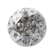 Cabochon PureCrystal 1088 4 mm Crystal Silver Patina x10