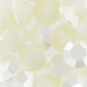 Cabochon rond 8 mm Cream Pearl x20|raw }}