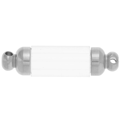Intercalaire tube dévissable à garnir 30x8 mm - Acier inoxydable 304L x1