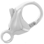 Fermoir mousqueton 16 mm - Argent 925 x1|raw }}