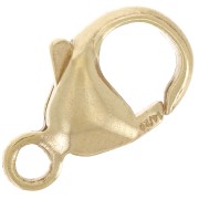 Fermoir mousqueton 13 mm - Gold filled (or laminé) x1