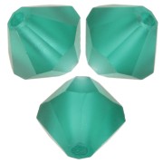 Perles toupies Preciosa - Rondelle Bead 6 mm - Emerald Matt x12|raw }}