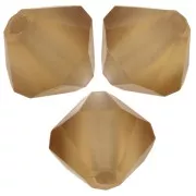 Perles toupies Preciosa - Rondelle Bead 6 mm - Light Colorado Topaz Matt x12