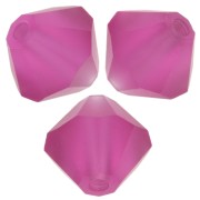 Perles toupies Preciosa - Rondelle Bead 6 mm - Fuchsia Matt x12|raw }}