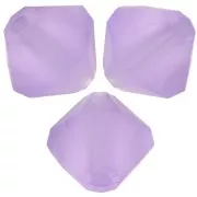 Perles toupies Preciosa - Rondelle Bead 6 mm - Violet Matt x12