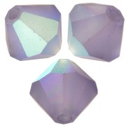 Perles toupies Preciosa - Rondelle Bead 6 mm - Tanzanite AB Matt x12|raw }}