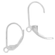 Dormeuses avec anneau ouvert 16 mm - Argent 925 x20