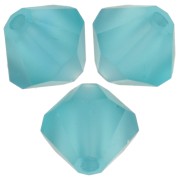 Perles toupies Preciosa - Rondelle Bead 6 mm - Blue zircon Matt x12|raw }}