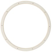 Cercle en bois 22 cm avec trous pour mobile - Naturel x1|raw }}