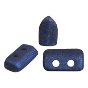 Perles en verre Piros® par Puca® 2x5 mm - Trendy Night Blue Mat x10g|raw }}