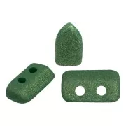 Perles en verre Piros® par Puca® 2x5 mm - Trendy Fern Green Mat x10g