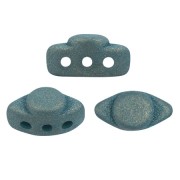 Perles en verre Volos® par Puca® 4x8 mm - Trendy Persian blue Mat x10g