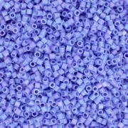 Miyuki Delica 15/0 DBS1597 - Opaque Cyan Blue AB Mat x5g