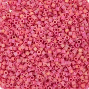 Miyuki Delica 15/0 DBS0874 - Opaque Red AB Mat x5g