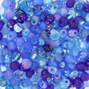 Mix Mini-gouttes Miyuki 3.4 mm DP-MIX-17 - Blueberry Pie x8g|raw }}