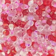 Mix Mini-gouttes Miyuki 3.4 mm DP-MIX-23 - Valentine x8g