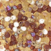 Mix Mini-gouttes Miyuki 3.4 mm DP-MIX-20 - Golden Grains x8g|raw }}