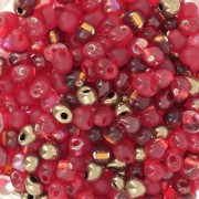 Mix Mini-gouttes Miyuki 3.4 mm DP-MIX-18 - Magma x8g|raw }}