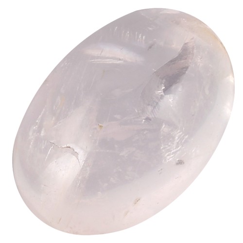 Cabochon ovale 14x10 mm Quartz Rose