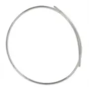 Fil dur 2 mm - écroui - Argent 925 x50cm