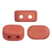 Perles en verre Lipsi® par Puca® 4x6 mm - Trendy Sienna Mat x10g