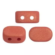 Perles en verre Lipsi® par Puca® 4x6 mm - Trendy Sienna Mat x10g