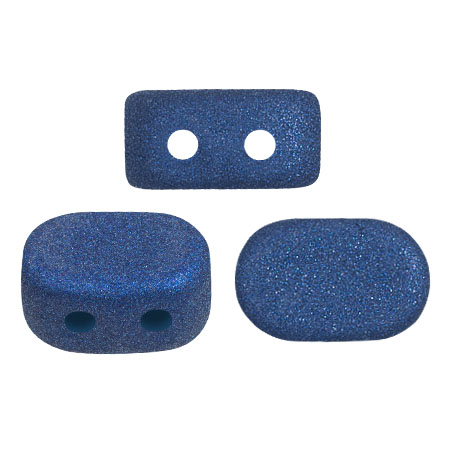 Perles en verre Lipsi® par Puca® 4x6 mm - Trendy Royal Blue Mat x10g