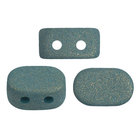 Perles en verre Lipsi® par Puca® 4x6 mm - Trendy Persian Blue Mat x10g