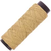 Doré - Fil plat en polyester ciré Slam Cord pour micro macramé 0.8 mm - Doré x100m Fil plat en polyester ciré Slam Cord pour micro macramé 0.8 mm - Doré x100m