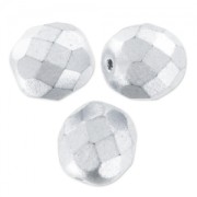Facettes 8 mm Silver Mat x20|raw }}
