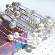 French Wire (cannetille) 1 mm - Argenté x1m