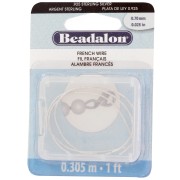 French Wire (cannetille) 0.7 mm - Argent 925 x30cm