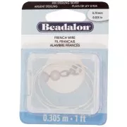 French Wire (cannetille) 0.7 mm - Argent 925 x30cm