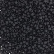 Toho Aiko 11/0 1.6 mm TA0149F - Opaque Jet Mat x4g|raw }}