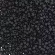 Toho Aiko 11/0 1.6 mm TA0149F - Opaque Jet Mat x4g
