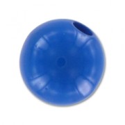 Perle en résine opaque 8 mm Capri Blue|raw }}