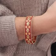 Toho Aiko 11/0 1.6 mm TA01123 - Opaque Light Beige Luster x4g