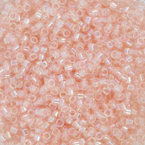 Toho Treasures 1.8 mm TO1T169 - Transparent Rosaline Rainbow x8g