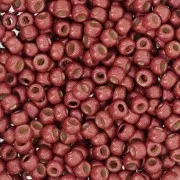 Rocaille Toho 8/0 TO8RPF564F - PF Brick Red Mat Galvanized x8g