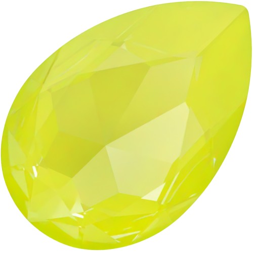 Cabochon PureCrystal 4327 30x20 mm - Crystal Electric Yellow Ignite x1