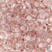 Miyuki 5/0 triangle TR5-1525 - Sparkling Blush Lined Crystal x8g
