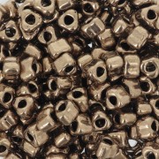 Miyuki 5/0 triangle TR5-457 - Dark Bronze Metallic x8g|raw }}