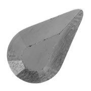 Cabochon PureCrystal 4328 10x6 mm - Jet Hematite x1