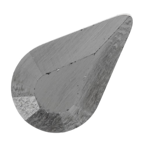 Cabochon PureCrystal 4328 10x6 mm - Jet Hematite x1